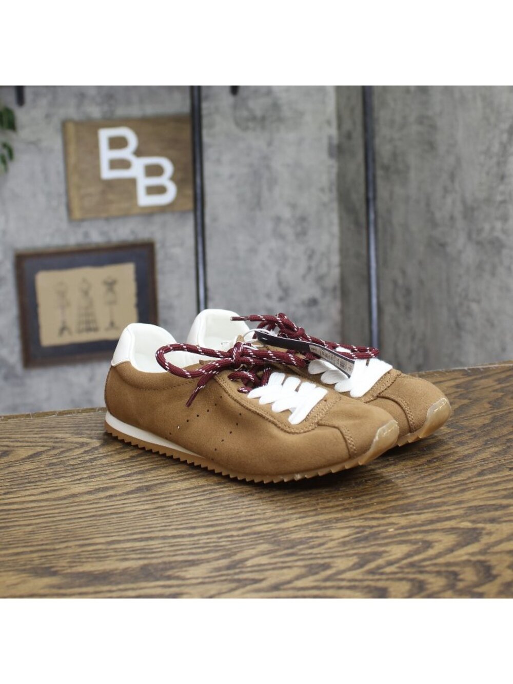 Universal Thread JoJo Sneakers Double Lace Low Top 94462312 Brown 6.5M